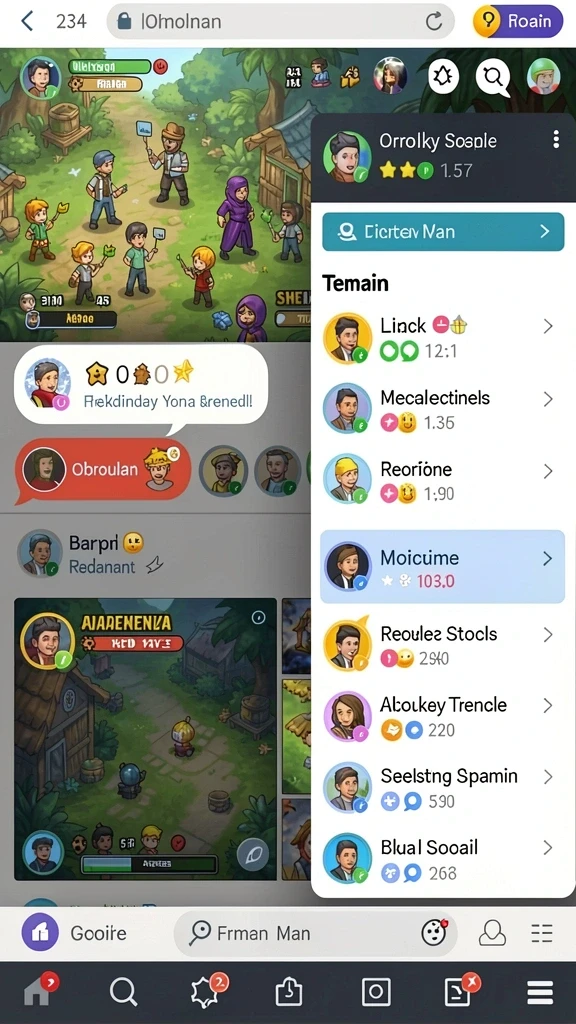 2757 - Momen aksi seru dalam game ini.