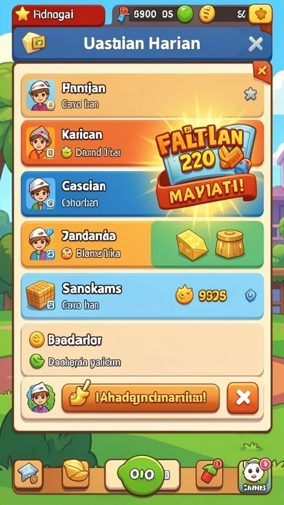 gim999 - Screenshot menunjukkan aksi seru dalam permainan.