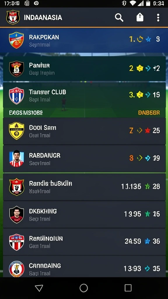 panglima77 - Tampilan antarmuka yang user-friendly dan mudah digunakan.